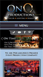 Mobile Screenshot of onqproductions.com